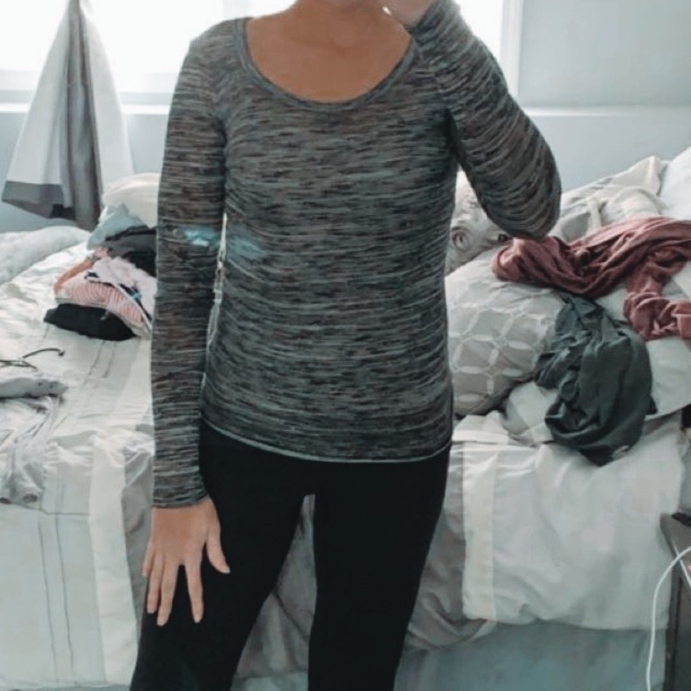 Tiger striped long sleeve